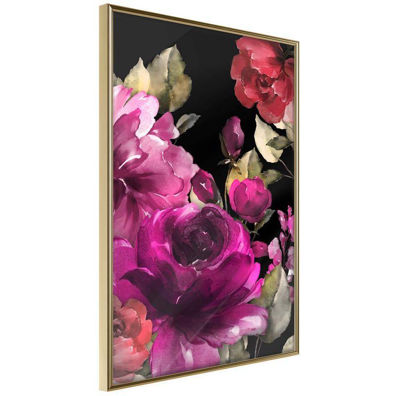 38,00 € Plakat s šopkom raznobarvnih rož - Arredalacasa