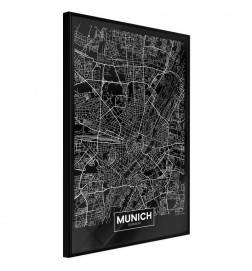 38,00 € Plakat z zemljevidom Münchna - Arredalacasa
