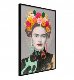 38,00 € Poster met Frida Kahlo, Arredalacasa