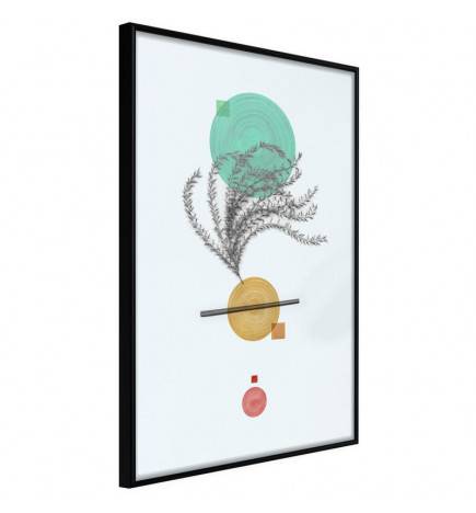38,00 € Póster - Geometric Installation with a Plant
