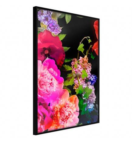 38,00 € Poster met een boeket kleurrijke bloemen
