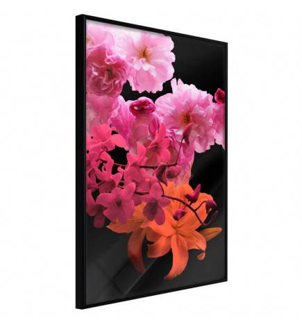 38,00 € Plakatas su raudonomis, rožinėmis ir oranžinėmis gėlėmis – Arredalacasa