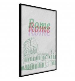 Poster - Pastel Rome