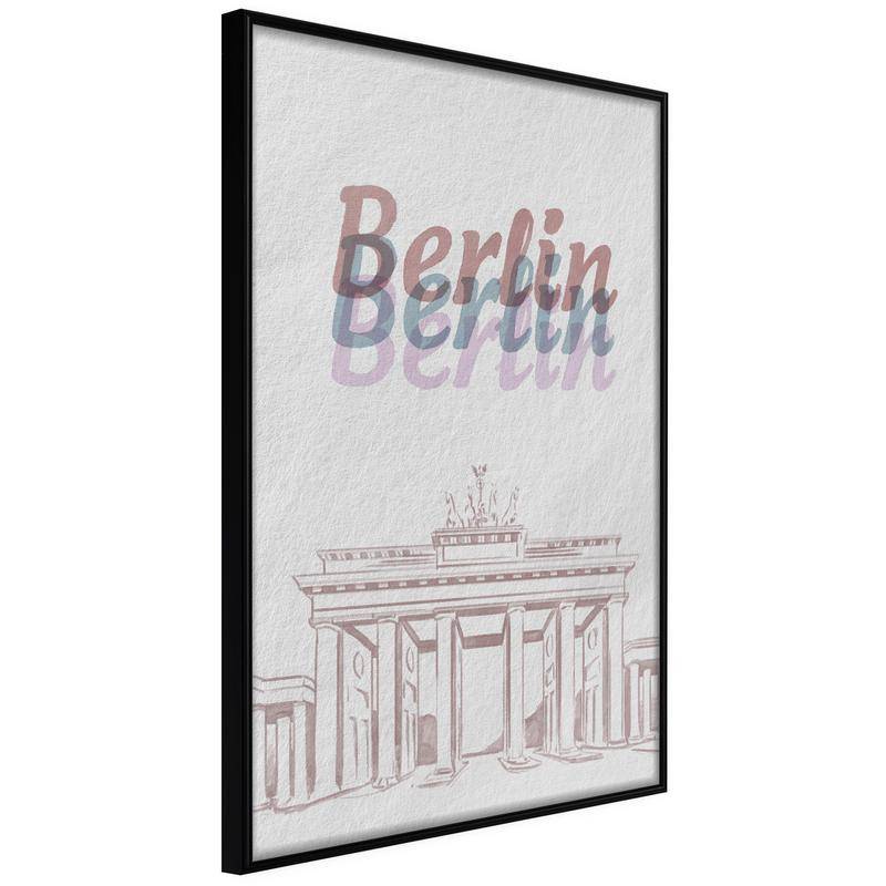 38,00 € Poster - Pastel Berlin