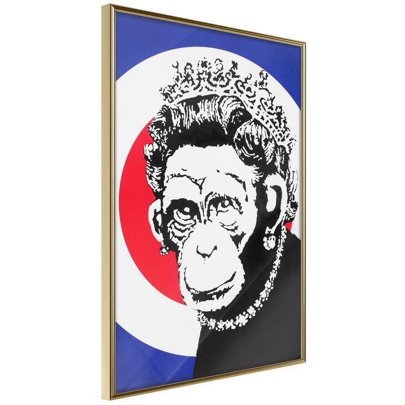 38,00 € Plakat s kraljico opic - Arredalacasa