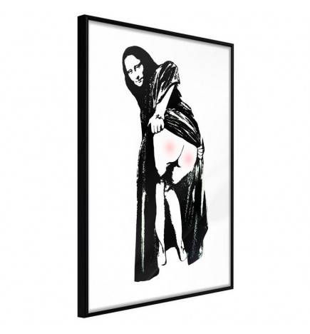 Plakatas su pusnuogė Mona Liza – Arredalacasa