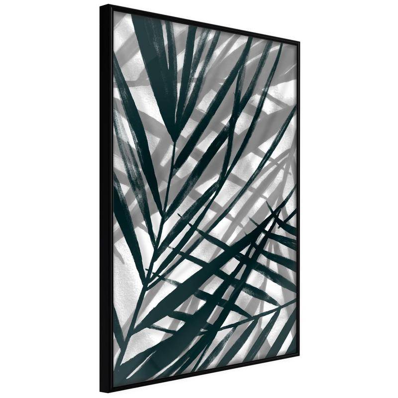 38,00 € Poster met zwarte palmbladeren