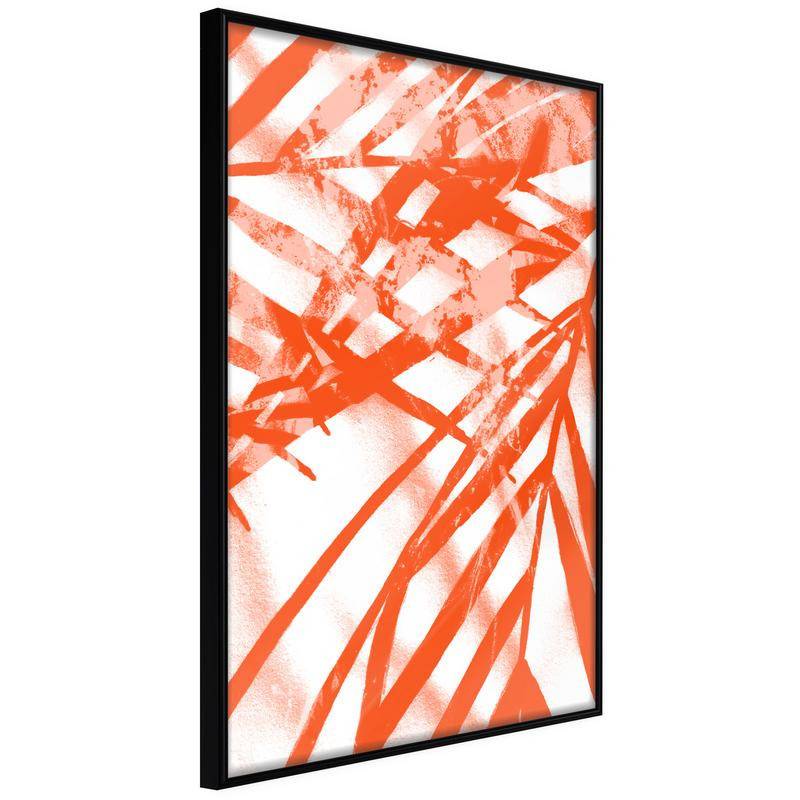 38,00 € Plakat z oranžnimi palmovimi listi - Arredalacasa