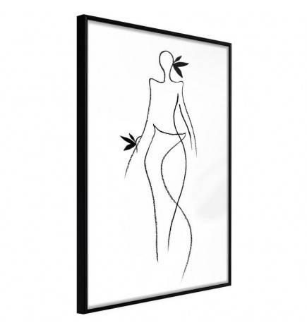 38,00 € plakāts ar sievietes siluetu - Arredalacasa