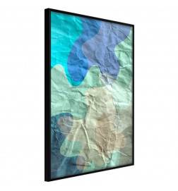 Blue and Blue Green Watercolor Posters