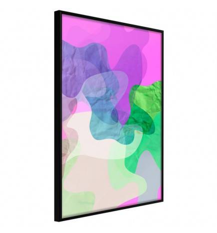 38,00 € Póster - Colourful Camouflage (Pink)