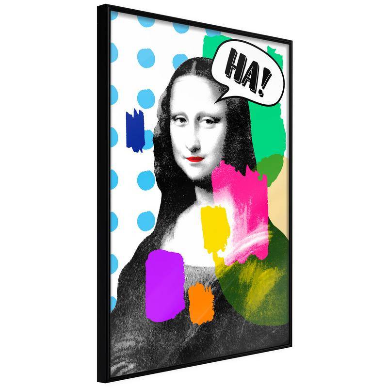 38,00 € Plakat z Mona Lizo, ki pozira za selfie - Arredalacasa
