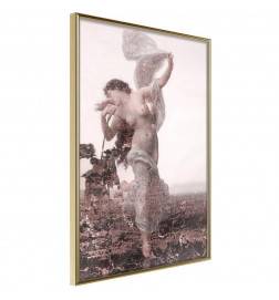 Poster in cornice con la statua a seno nudo - Arredalacasa