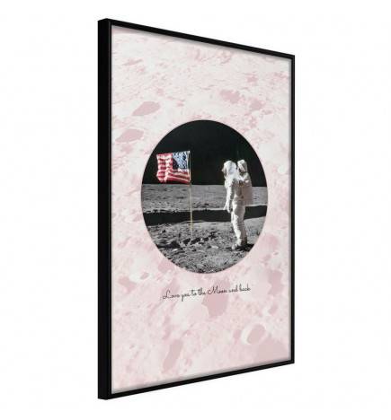 Poster in cornice - Astronauta americano - Arredalacasa