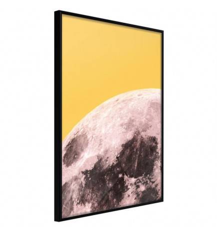Poster in cornice con la luna colorata - Arredalacasa