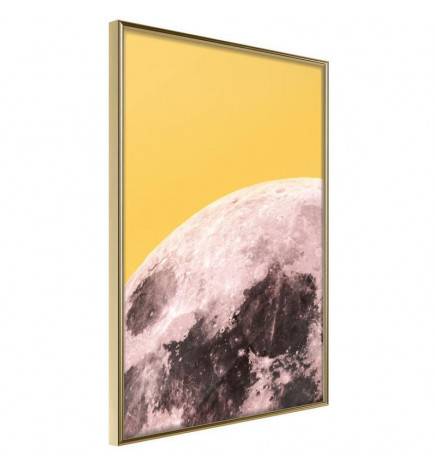 Poster in cornice con la luna colorata - Arredalacasa