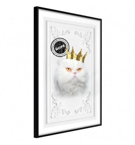 Plakat s kraljem mačk - Arredalacasa