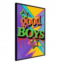 38,00 € Plakāts bērniem ar uzrakstu Good Boys - Arredalacasa