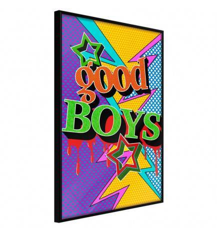 38,00 € Plakat za otroke z napisom Good Boys - Arredalacasa