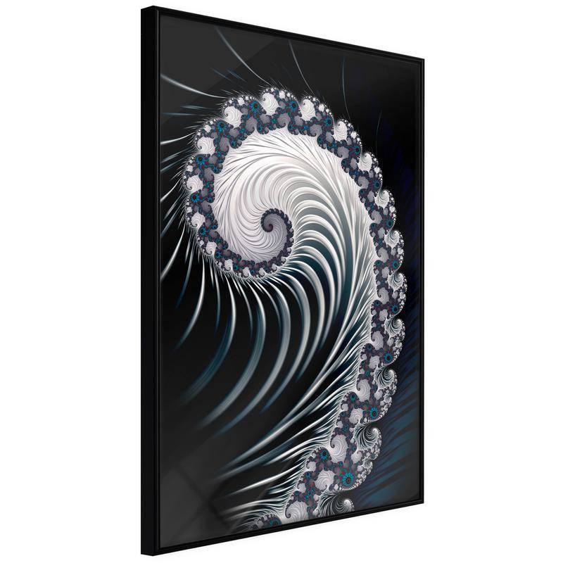 38,00 € Plakat s spiralo s črnim ozadjem - Arredalacasa