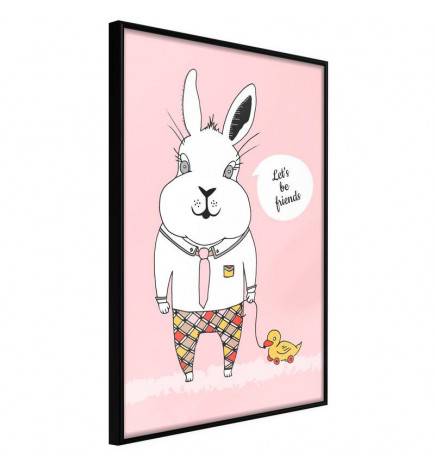 Poster - Friendly Bunny