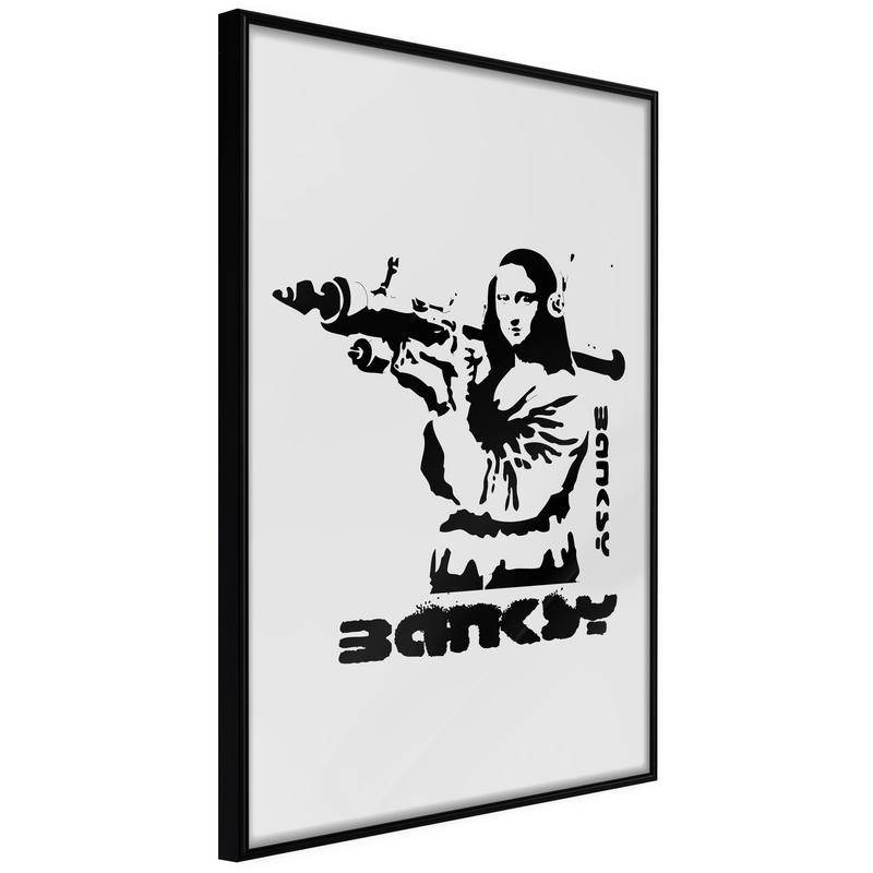 38,00 € Póster - Banksy: Mona Lisa with Bazooka I