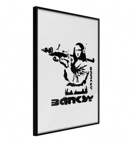 38,00 € Poster - Banksy: Mona Lisa with Bazooka I
