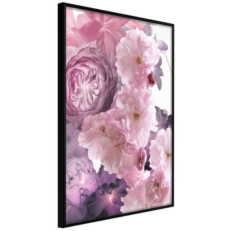 38,00 € Plakatas su violetiniais ir rožiniais bijūnais – Arredalacasa