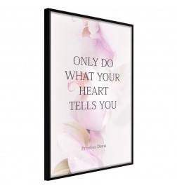 38,00 € Poster - Follow Your Heart I