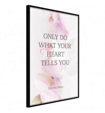 Poster et affiche - Follow Your Heart I