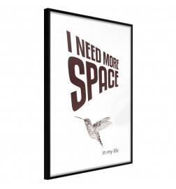 38,00 € Póster - More Space Needed