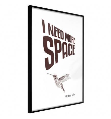 38,00 €Poster et affiche - More Space Needed