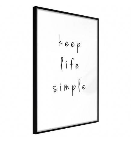 38,00 € Poster - Simple Life