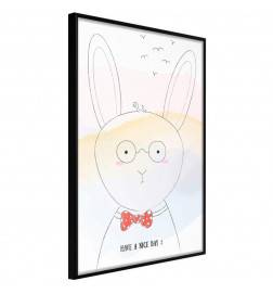 Poster - Polite Bunny