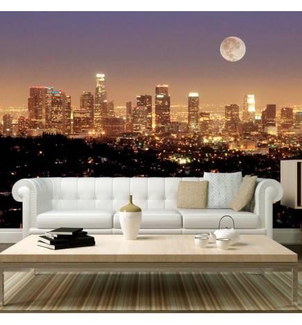 73,00 € Wallpaper - The moon over the City of Angels