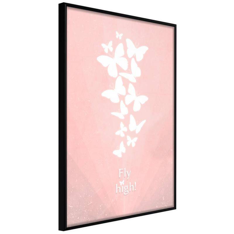 38,00 € Poster met witte vlinders, Arredalacasa