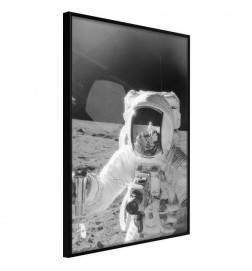 Poster in cornice con un astronauta - Arredalacasa