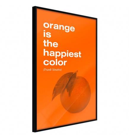 Plakat s pomarančo - Arredalacasa
