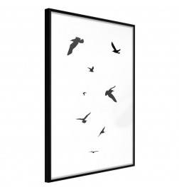 Plakatas su skrendančiais paukščiais – Arredalacasa