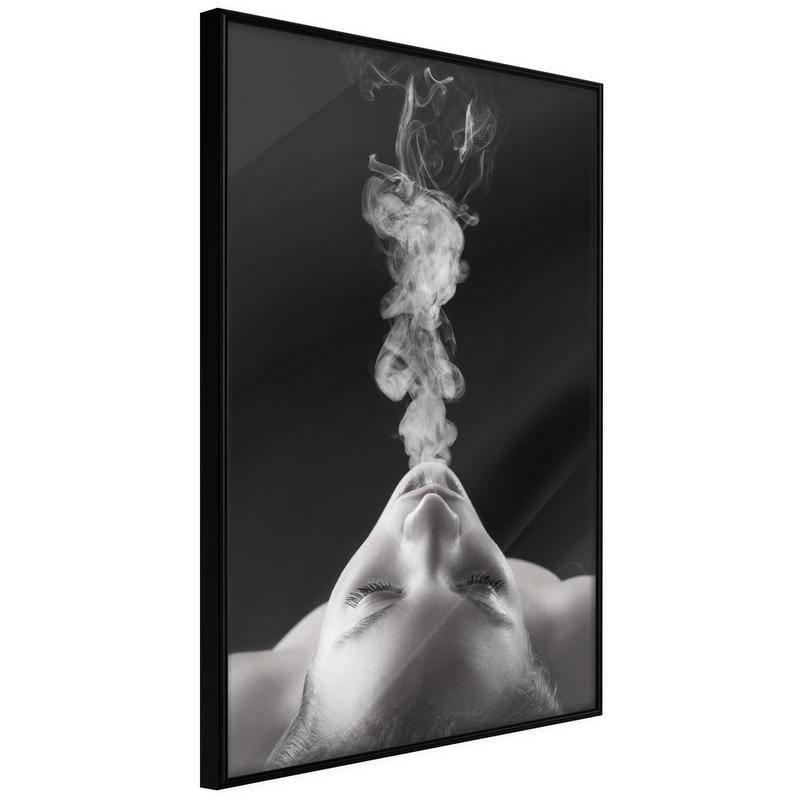 38,00 € Poster met een rokende vrouw