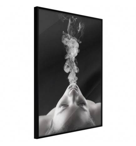 38,00 € Poster met een rokende vrouw