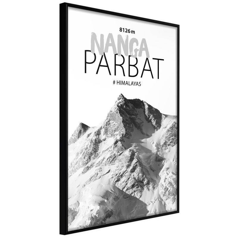 38,00 € Poster met Mount Nanga Parbat in Pakistan Arredalacasa