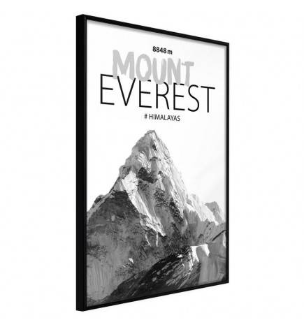 Poster in cornice con il monte Everest - Arredalacasa