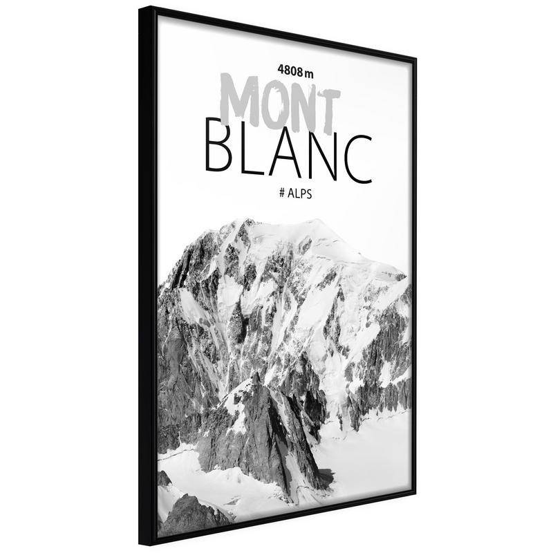 38,00 € Poster - Peaks of the World: Mont Blanc