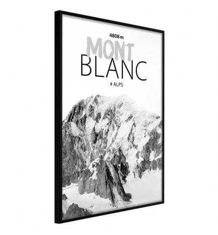 38,00 € Plakat z Mont Blanc - Arredalacasa