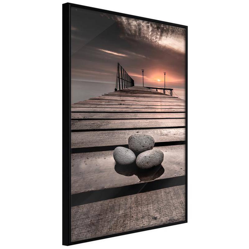 38,00 € Poster - Stones on the Pier