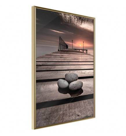 Póster - Stones on the Pier