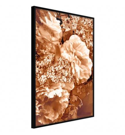 Poster beige peonie - Arredalacasa