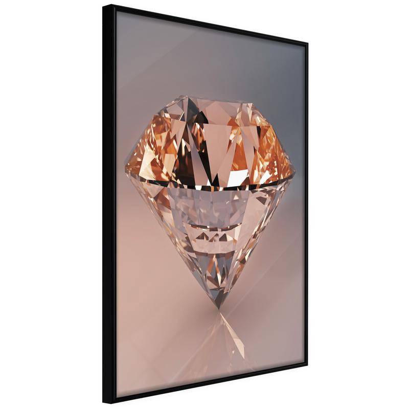 38,00 € Poster met een briljante diamant, Arredalacasa