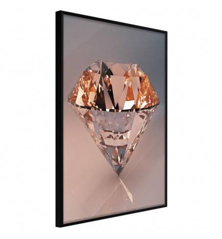 38,00 € Poster met een briljante diamant, Arredalacasa